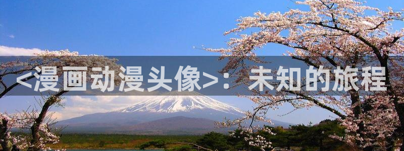 歪歪漫画漫画首页免费：<漫画动漫头像>：未知的旅程
