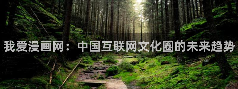 歪歪漫画www.：我爱漫画网：中国互联网文化圈的未来趋势